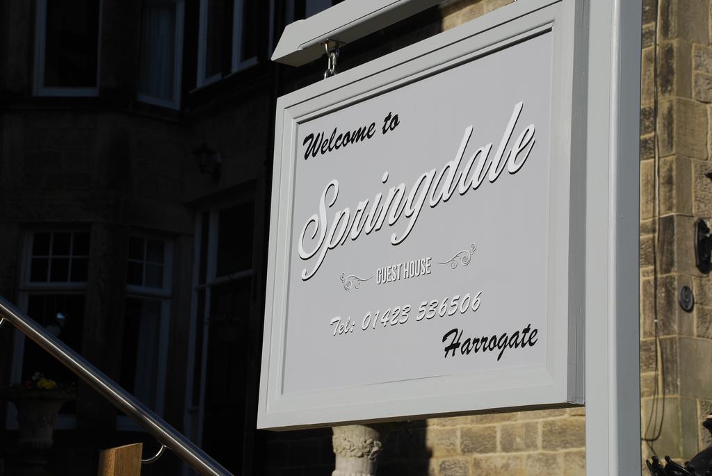 Springdale Guest House Harrogate Dış mekan fotoğraf